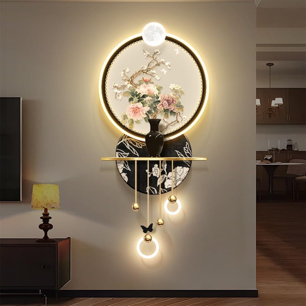 Бра настенный LED, золотистый
