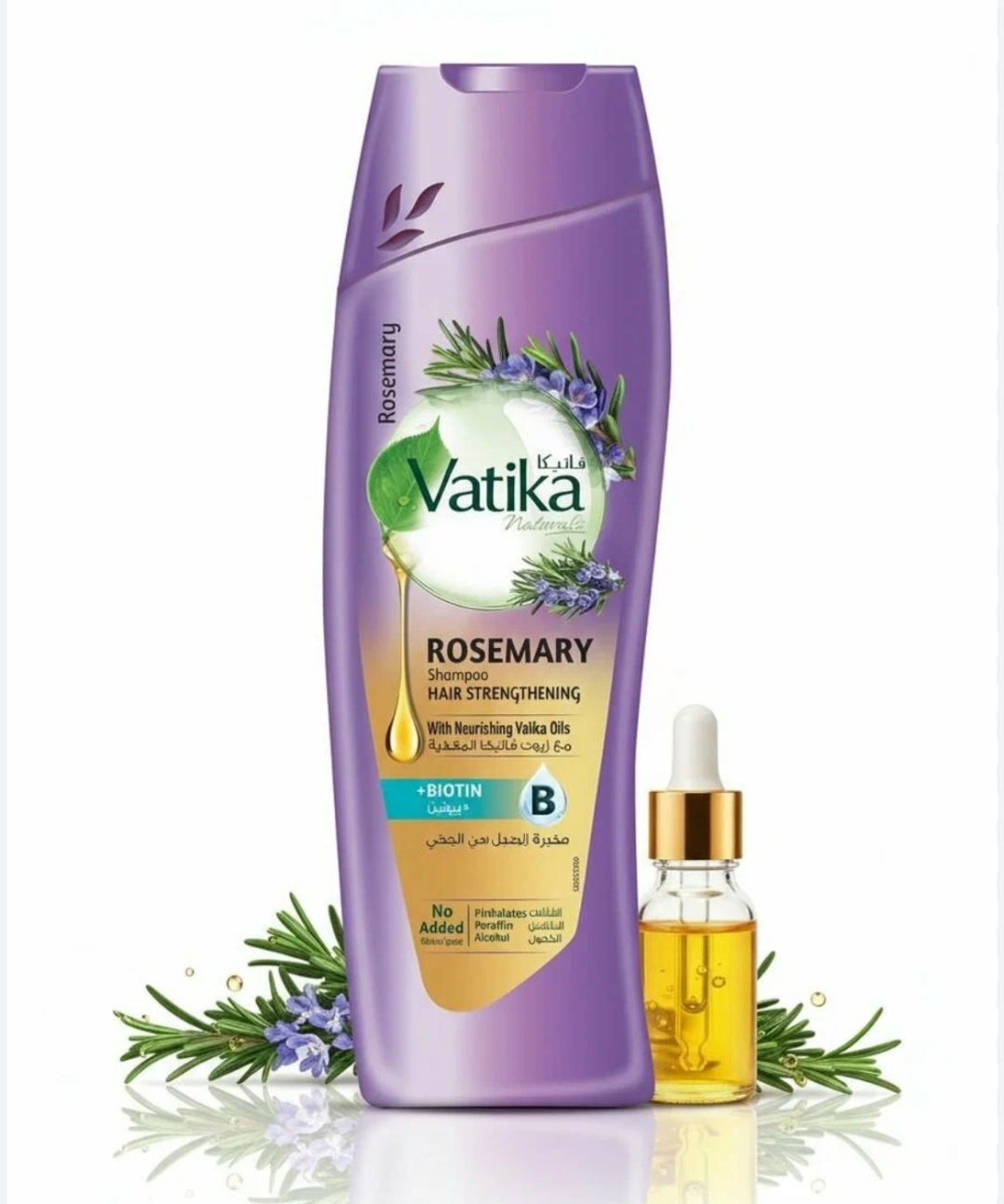 Vatika Naturals РОЗМАРИН шампунь 400 мл