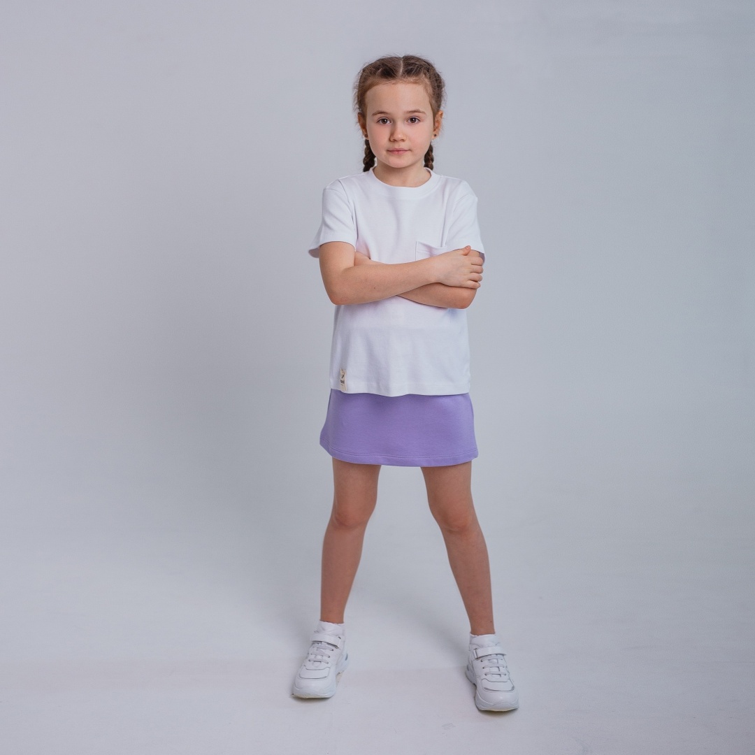 Повседневная юбка Amani Kids фиолетовый