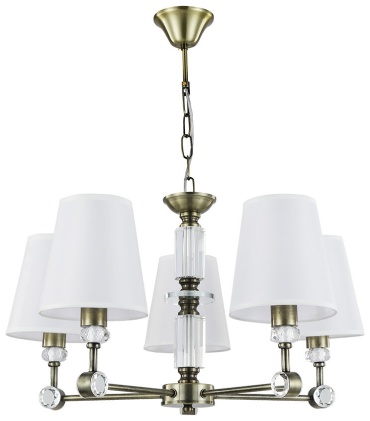 Люстра подвесная Arte Lamp E14, кол-во ламп: 5 шт
