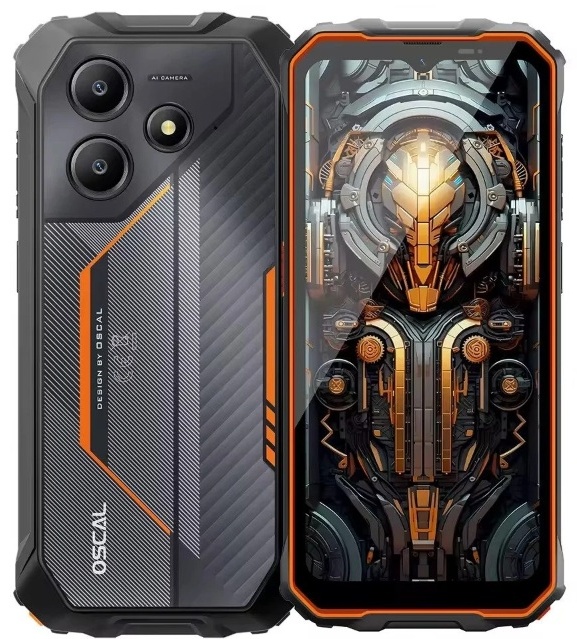 Смартфон OSCAL Marine 2 8 ГБ/128 ГБ оранжевый