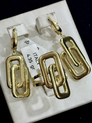 Italy Gold К64743519 вес 10.8 г золото, без вставок