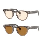 Смарт-очки Ray-Ban Meta Headliner Saffron Yellow Transitions коричневый