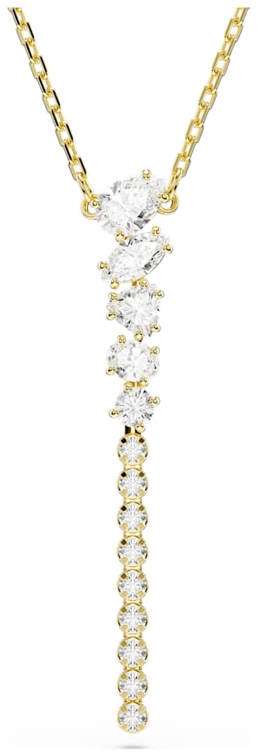 Цепь Swarovski длина 37 см бижутерный сплав кристаллы Swarovski
