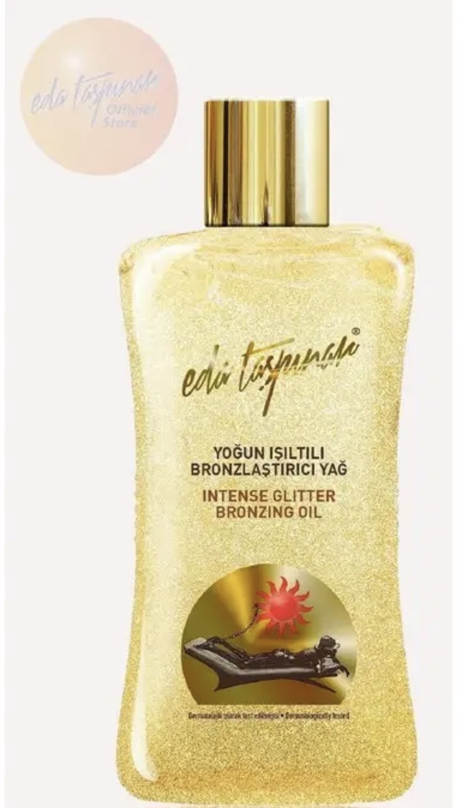 Eda Taspinar Intense Glitter Bronzing масло для тела 200 мл