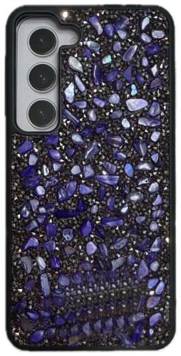 Чехол Diamond для Samsung Galaxy S23 фиолетовый
