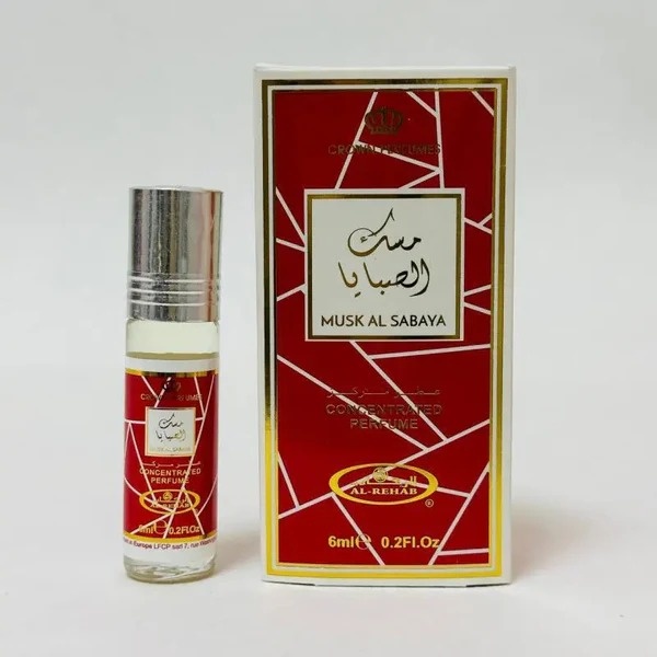 Al Rehab Musk Al Sabaya парфюмерное масло 6 мл, для женщин