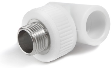Fusionplast тройник полипропилен, сталь 32 мм 3/4