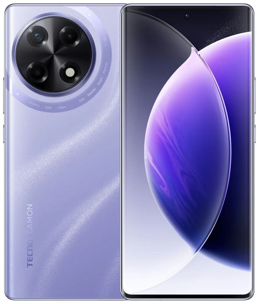 Смартфон TECNO CAMON 30S 6 ГБ/128 ГБ фиолетовый