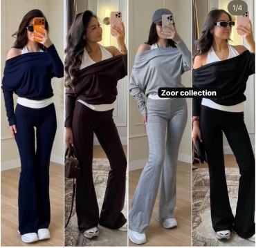 Костюм повседневный FASHION черный