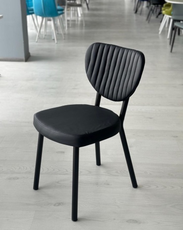 Стул SEM BRAND Космос, 85x45x50 см, черный, серый 1 шт.