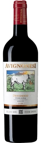Вино Avignonesi Desiderio сухое красное 14.5% 0.75 л