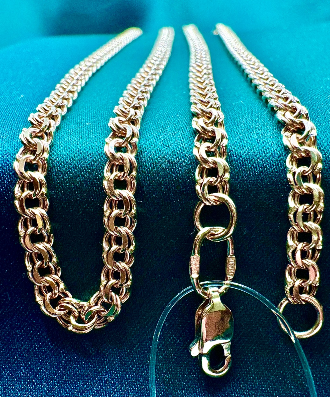 Inspiration 0776544900INSPN длина 55 см, вес 5.5 г золото, плетение бисмарк