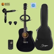 Гитара акустическая Music Room Smiger SM-411A BK EQ черный