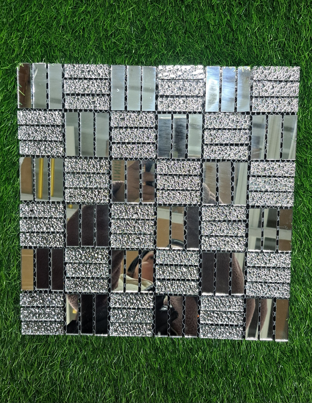 Зеркальная плитка настенное 30x30 см