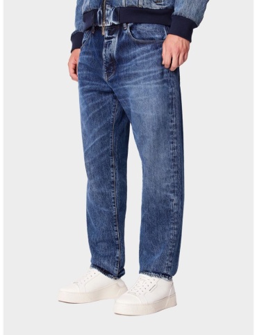 Джинсы прямые Armani Exchange голубой
