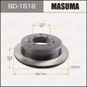 Диски MASUMA задние BD1518