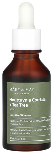 MARY&MAY сыворотка Houttuynia Cordata + сыворотка с чайным деревом, 30 мл для лица 30 мл