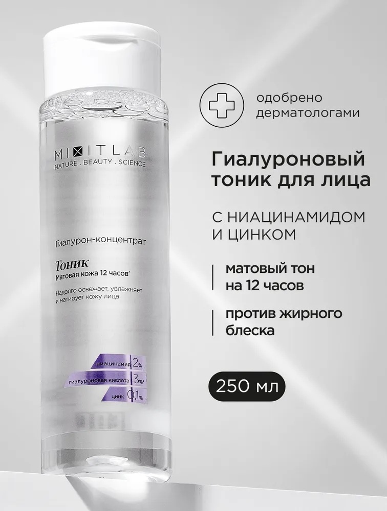 MIXIT тоник против жирного блеска матирующий 250 мл