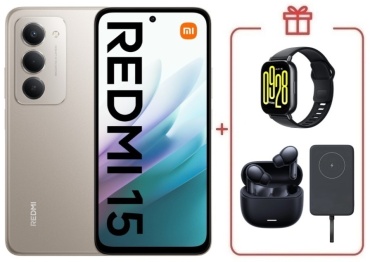 REDMI 15 8 ГБ/256 ГБ серый + подарки