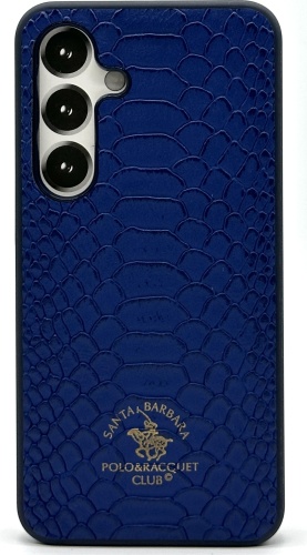 Чехол Santa Barbara Polo & Racquet Club для Samsung Galaxy S25 синий