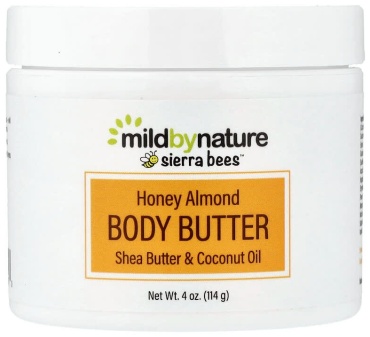 Mild By Nature Sierra Bees, масло для тела с медом и миндалем, 114 г масло для тела 114 г