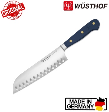 Поварской WUSTHOF Classic Hollow Edge Santoku 18 см, лезвие: углеродистая сталь 1 шт