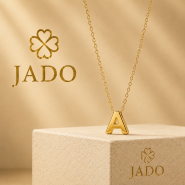 Колье Jado Jewellery Колье желтое золото 585 проба длина 45 см вес 1.6 г золото, без вставок