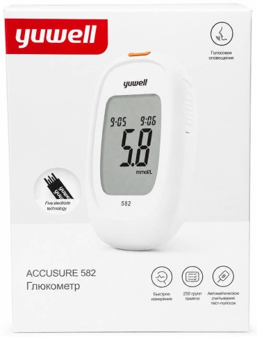 Yuwell глюкометр 582