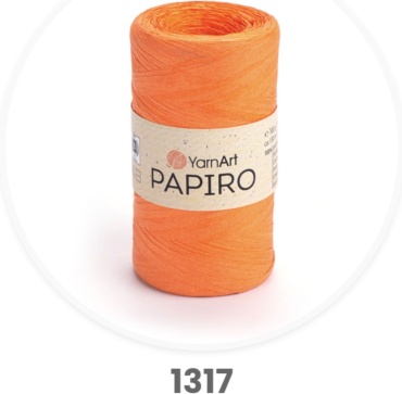 Бобина YarnArt Papiro Raffia Папиро Рафия из пальмы 1317 130 м 100 г
