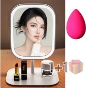 Sulim зеркало настольное косметическое 1+1-19.5.19-5.28-4см