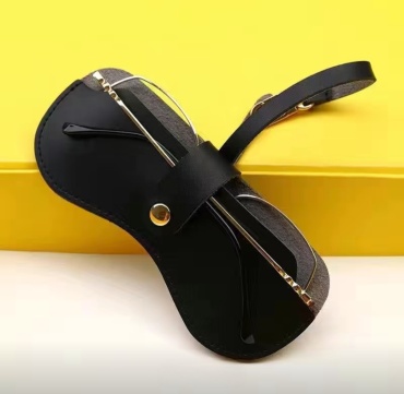 Мягкий футляр искусственная кожа, 7.5 x 16.5 см черный
