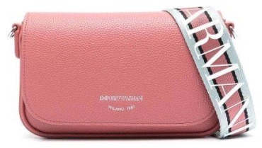 Сумка кросс-боди Emporio Armani полиуретан коралловый