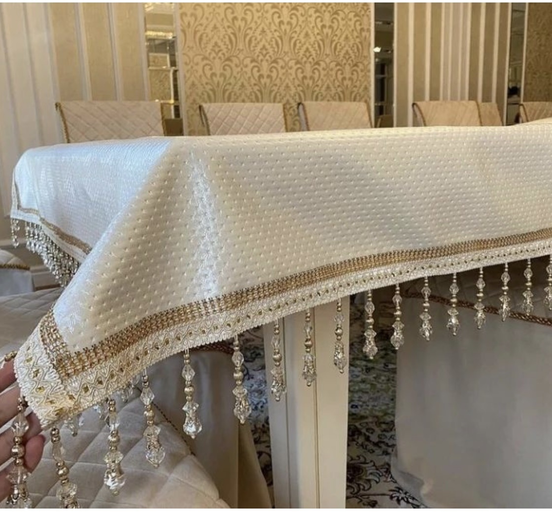Скатерть LuxHome 600x150 см, искусственная кожа, 1 шт