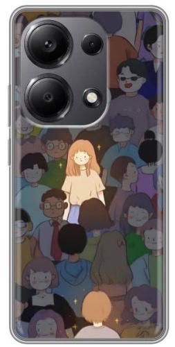 Чехол для Xiaomi Redmi Note 13 Pro 4G рисунок