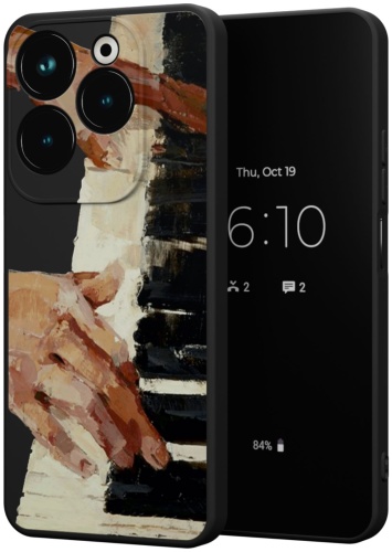 Чехол Mcover для Infinix HOT 40, HOT 40 Pro рисунок