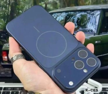 Чехол R-CES для Apple iPhone 15 темно-синий