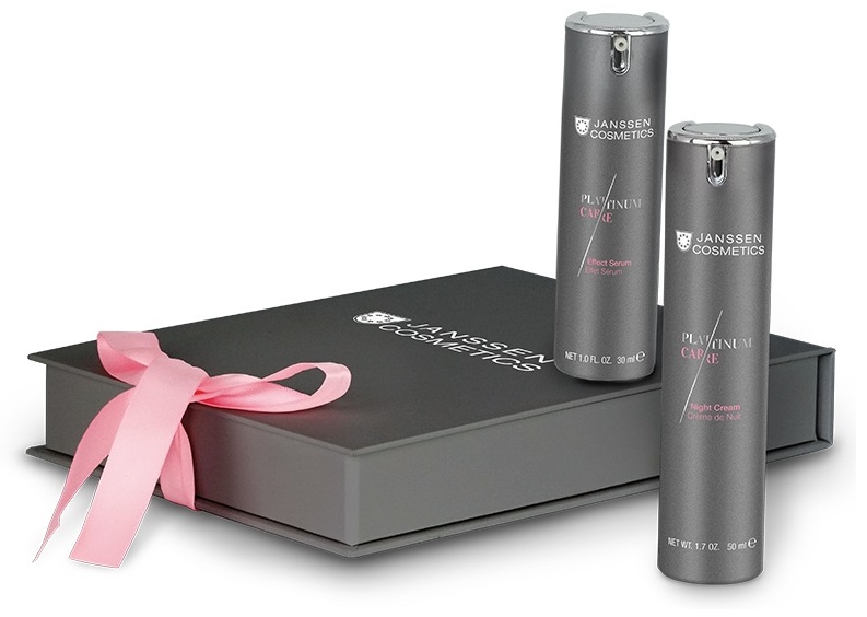 JANSSEN COSMETICS Набор омолаживающие ночной крем и сыворотка набор по уходу за лицом для женщин