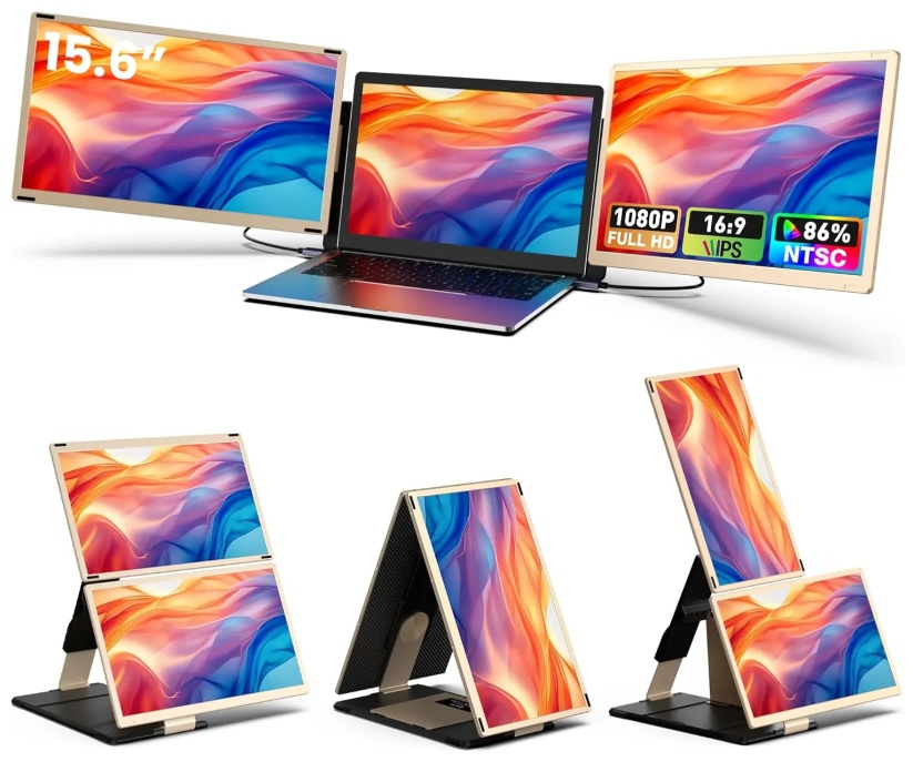 Монитор 15.6" S6 черный