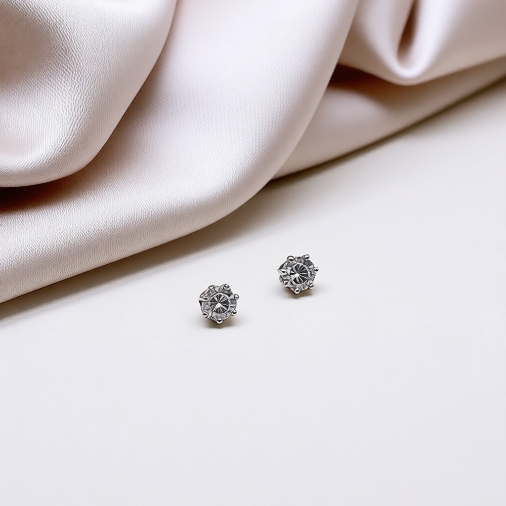 Серьги Xuping Jewelry медицинская сталь, фианит