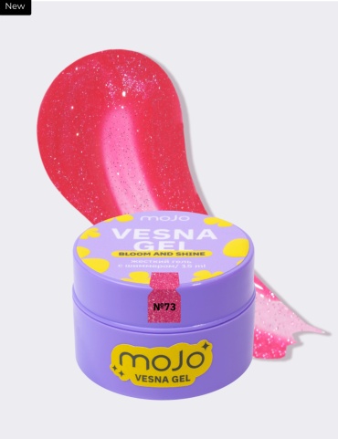 Mojo гель 73 Ярко розовый 15 мл