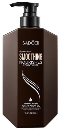 SADOER кондиционер Smoothing Conditioner - Увлажняющий, восстанавливающий, разглаживающий 500 мл