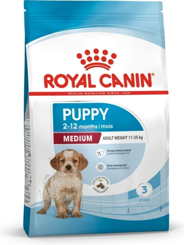 Royal Canin Medium Puppy для щенков средних пород 4 кг