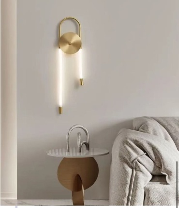Бра настенный LED, золотистый