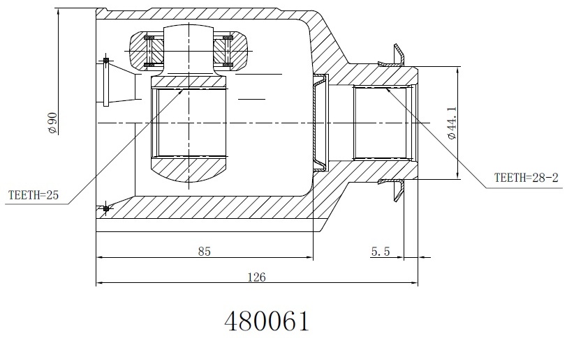 INKO шрус 480061
