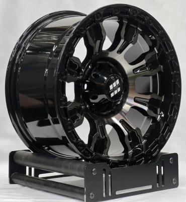 Off-Road Wheels 1746 10x15/6x139.7 D110 ET44 4 диска черный, бронзовый