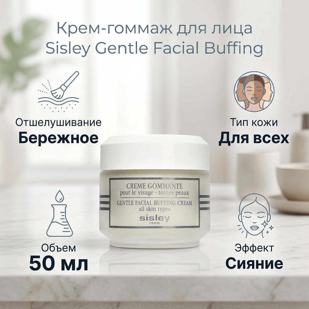 Sisley Gentle Facial Buffing крем 50 мл