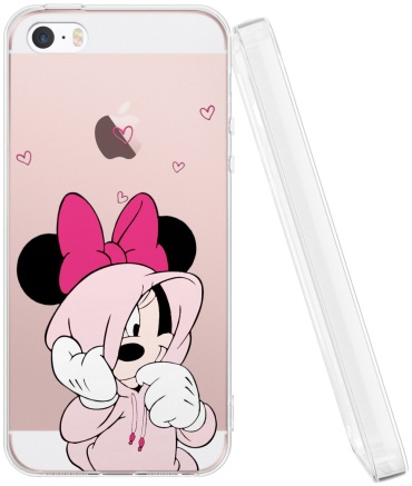 Чехол Mcover для Apple iPhone 5, iPhone 5S, iPhone SE рисунок