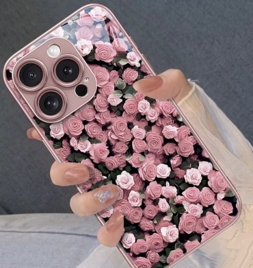 Чехол для Apple iPhone 15 розовый