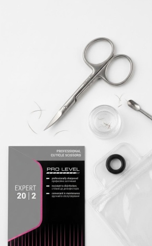 Pro Level маникюрные ножницы EXPERT 202 18 93 см одинарная 1 шт